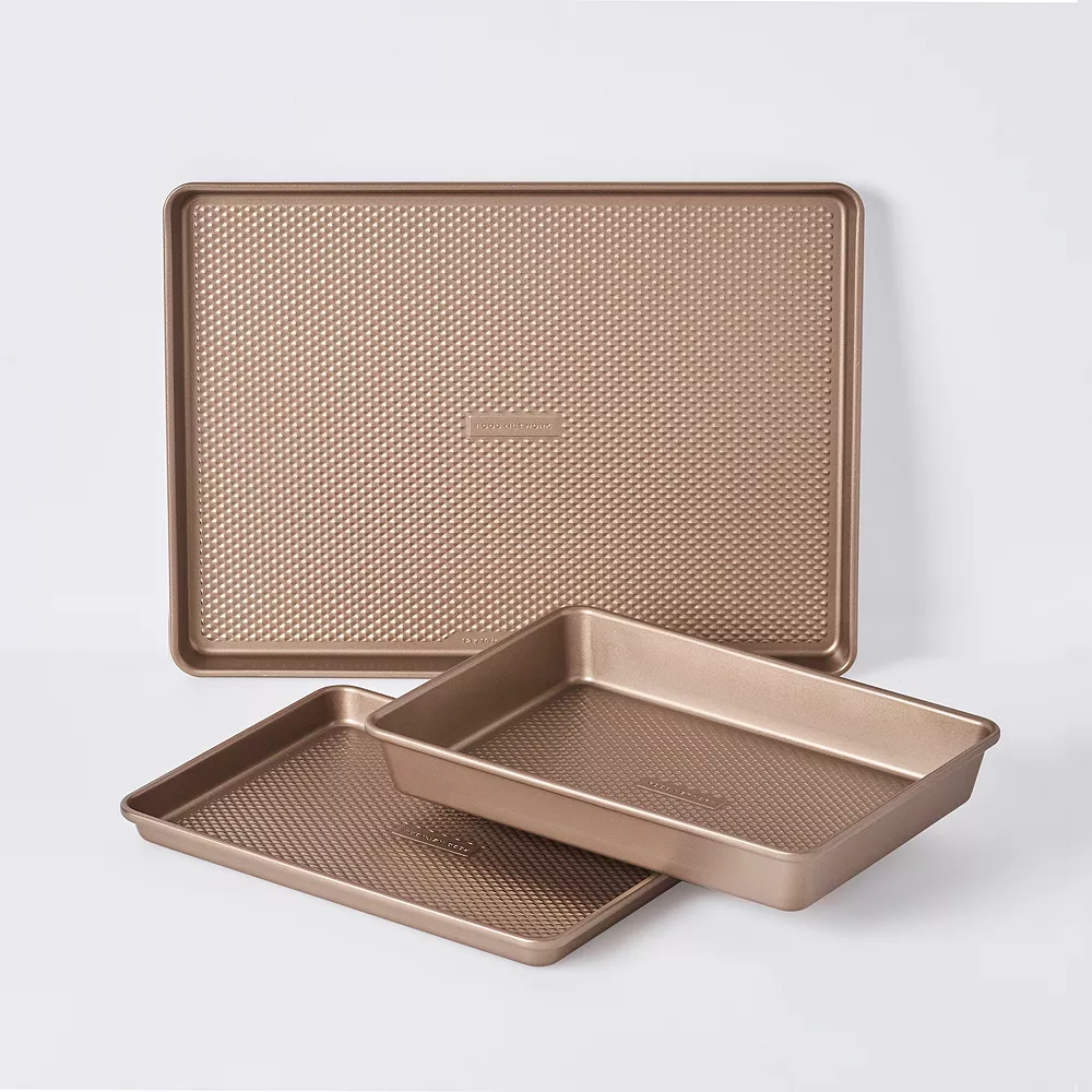 Food Network™ 3-pc. Essential Textured Bakeware Set - Image 2