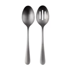 Food Network™ 2-pc. Flat Iron Serving Spoon & Slotted Spoon Set