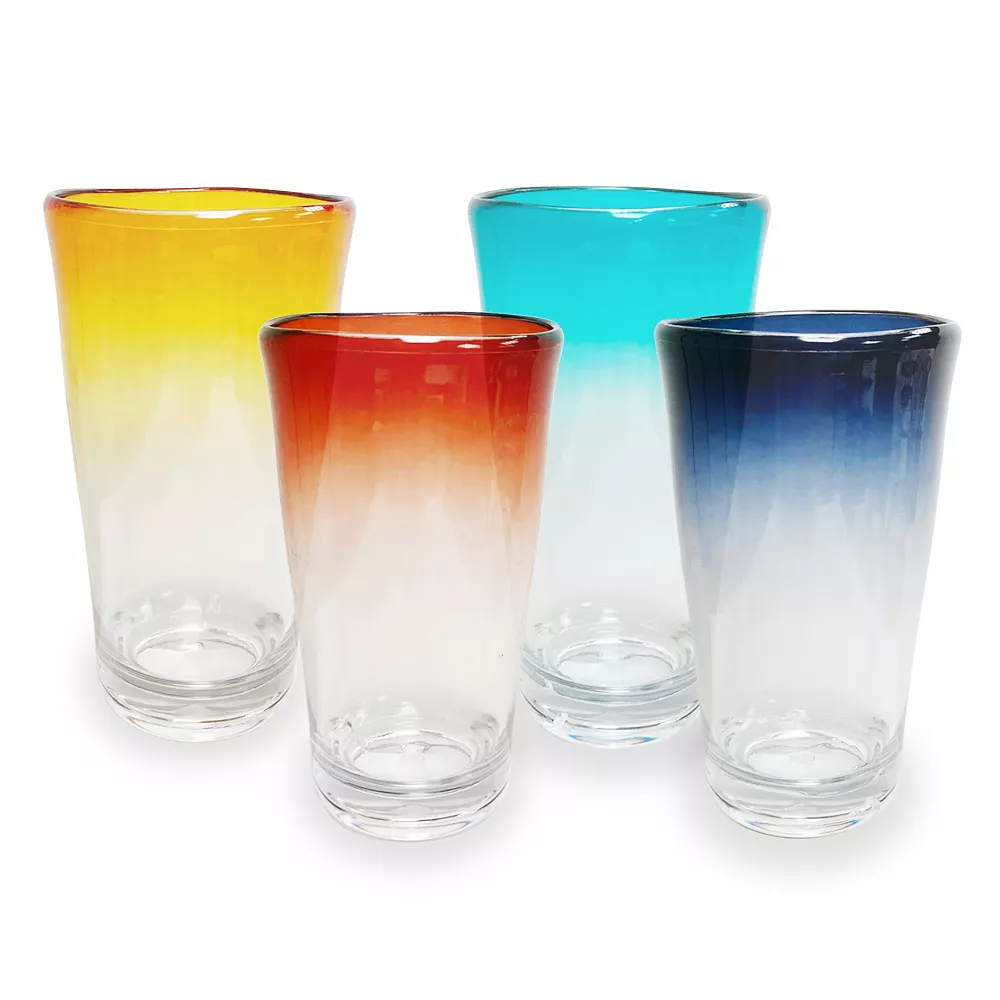 Food Network™ 4-pc. Ombre Acrylic Highball Glass Set