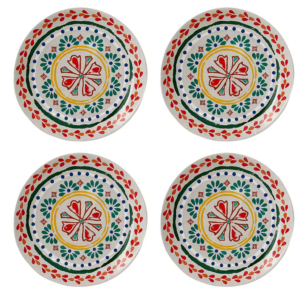 Food Network™ Mesa Feliz 4-pc. Melamine Dinner Plate Set - Image 2